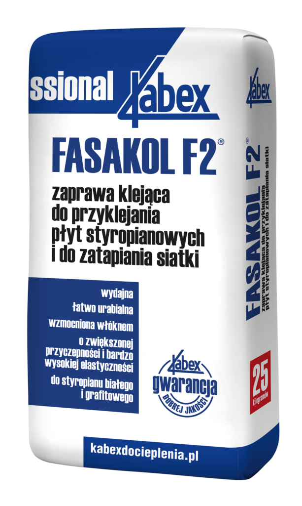 Zaprawa klejąca do płyt styropianowych Fasakol F2