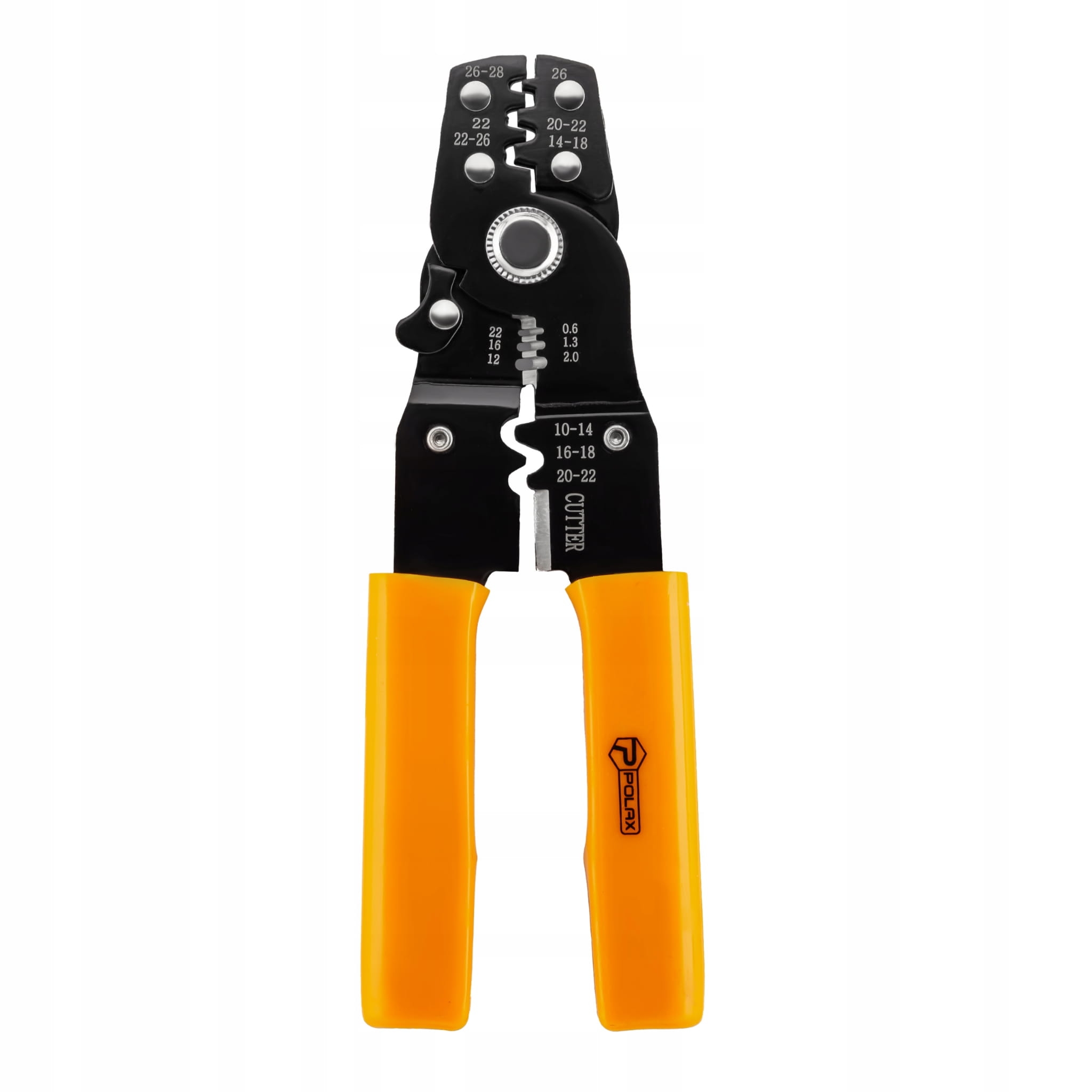 Szczypce do zaciskania końcówek ściągacz izolacji  0,08-5mm POLAX 35-028