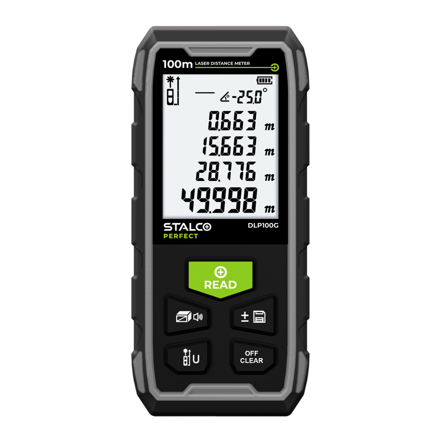Dalmierz laserowy DLP100G 100m Stalco S058298002