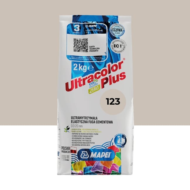 Mapei Fuga Ultracolor Plus 123 Antyk Biel 2 kg