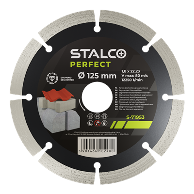 Tarcza diamentowa 125mm segment Stalco S-71953