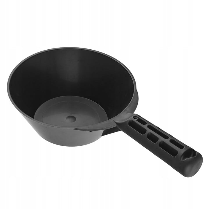 Czerpak murarski z tworzywa czarny POLAX 100-426