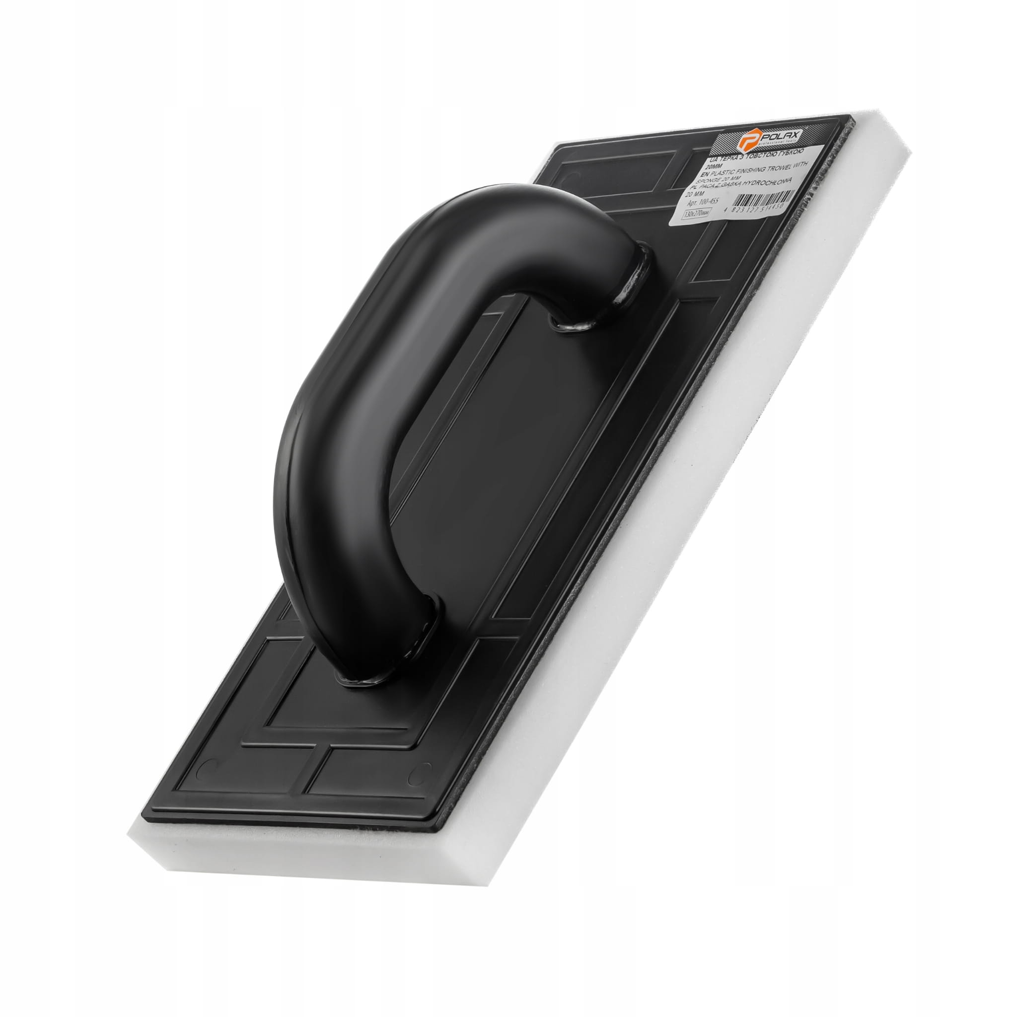Paca z gąbką hydrochłonną do fugowania 20mm 130x270mm POLAX 100-455