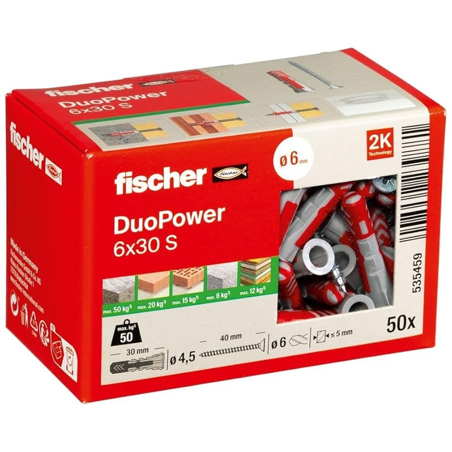 Fischer Duopower 6x30 (50 szt) S 535459