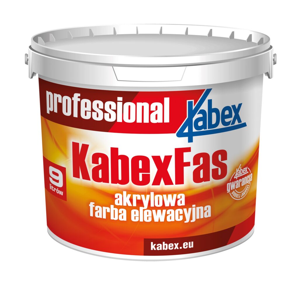 Farba Akrylowa elewacyjna KabexFas  4,5L