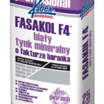 Mineralny tynk biały Kabex Fasakol F4 25kg baranek