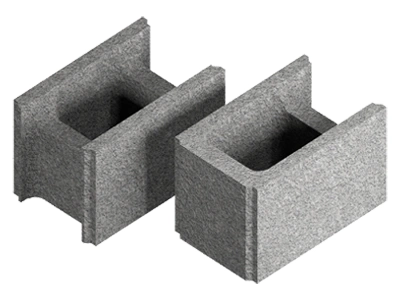 Czamaninek pustak szalunkowy keramzytowy 24/37,5/24cm