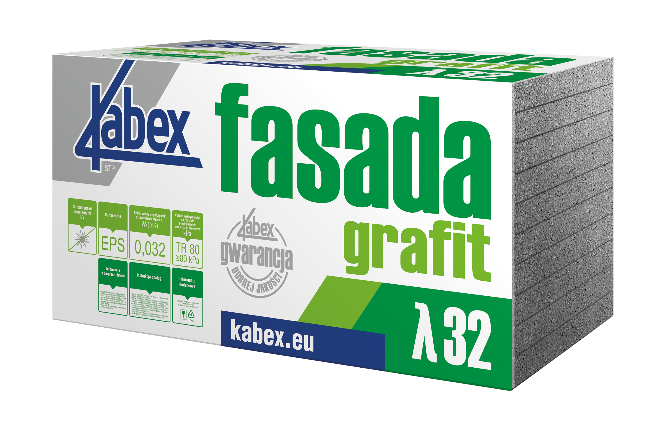 Kabex Fasada Grafit 0,032 15 cm