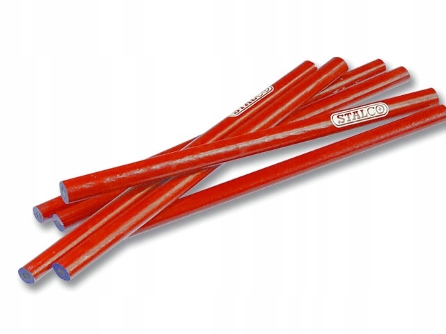 Ołówek stolarski kpl 12szt Stalco S-47007