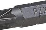 KOŃCÓWKA BIT 1/4" POZIDRIV PZ2 ; 25 MM