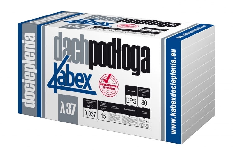 Styropian Kabex dach/podłoga 0,037 20cm