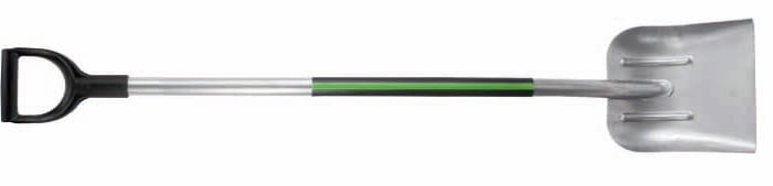 Łopata piaskowa hartowana trzon metalowy, pochwyt PVC Stalco S-74001
