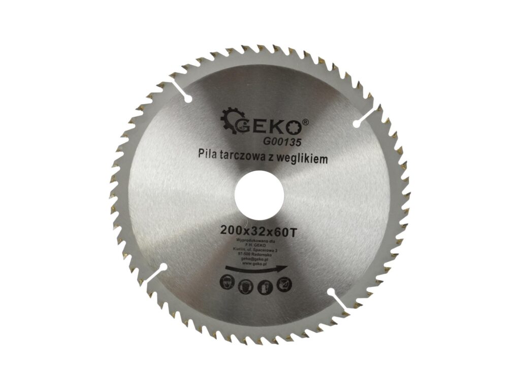 Tarcza do drewna Geko 200x32 Z60 G00135