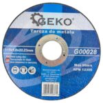 Tarcza do metalu Geko 115x1,0 G00028