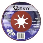 Tarcza fibrowa do szlifowania gresu Geko P 60 G78701