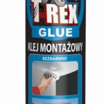 Bezbarwny klej montażowy SOUDAL T-REX 310ml