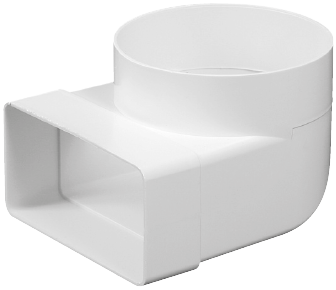 Kolano łącznikowe 90° 100mm KP55-23