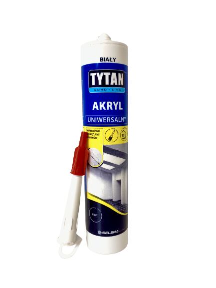 Akryl biały Tytan 280 ml