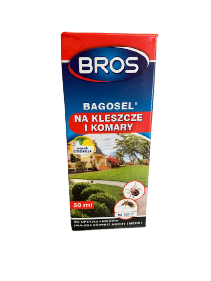 BROS na kleszcze i komary Bagosel 50 ml oprysk