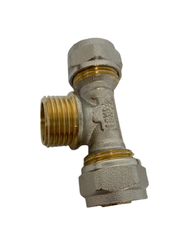 PEX Trójnik 16x1/2 GZ