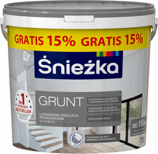 Emulsja podkładowa Śnieżka grunt 10L