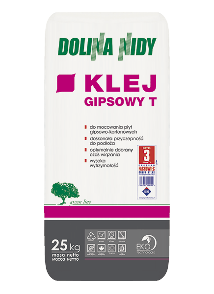 Klej Gipsowy Nida T 25 kg