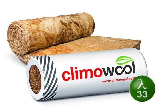 Wełna szklana Climowool DF 33 0,033 10cm 5,28m2