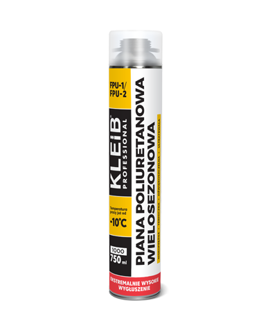 Piana poliuretanowa wielosezonowa Kleib 750ml