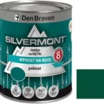 Emalia na rdzę Silvermont Zielony 6005 półmat 0,7l.