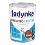 Emalia do drewna i metalu Jedynka Emaftal Orzech Średni 0.9L