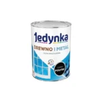 Farba do drewna i metalu Jedynka Alkid czarny 0,9L połysk