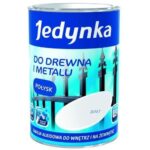 Emalia do drewna i metalu Jedynka Alkid biały 0.9L połysk