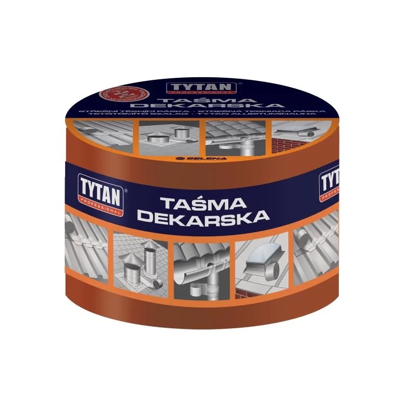 Taśma dekarska Tytan 100/10mb kolor Terrakota