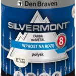 Farba antykorozyjna Silvermont ral9005 czarny połysk 0,7
