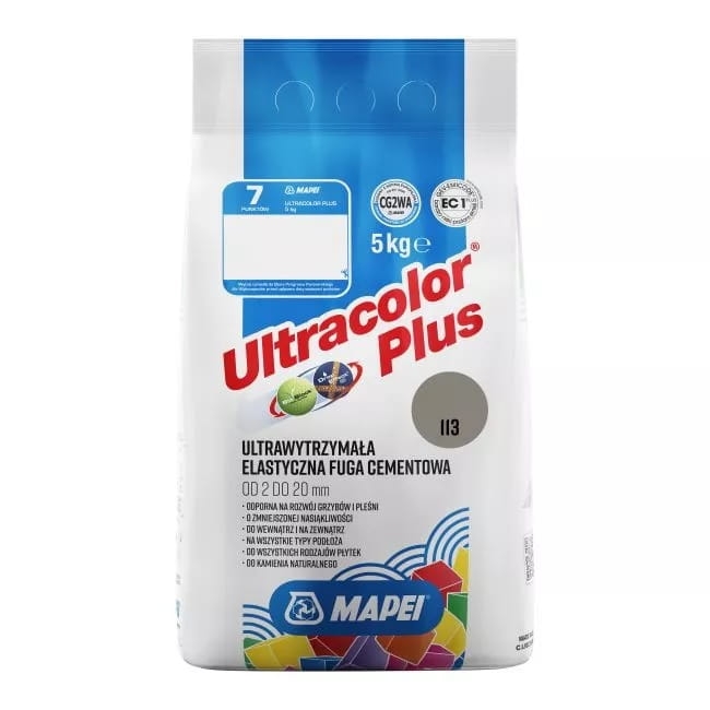 Elastyczna fuga Mapei Ultracolor Plus 113 5kg