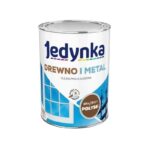 Farba do drewna i metalu Jedynka Alkid Brąz 0,9 l połysk