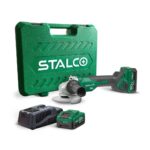 Szlifierka kątowa AGS20-125BL aku 2x4Ah Stalco S-97301