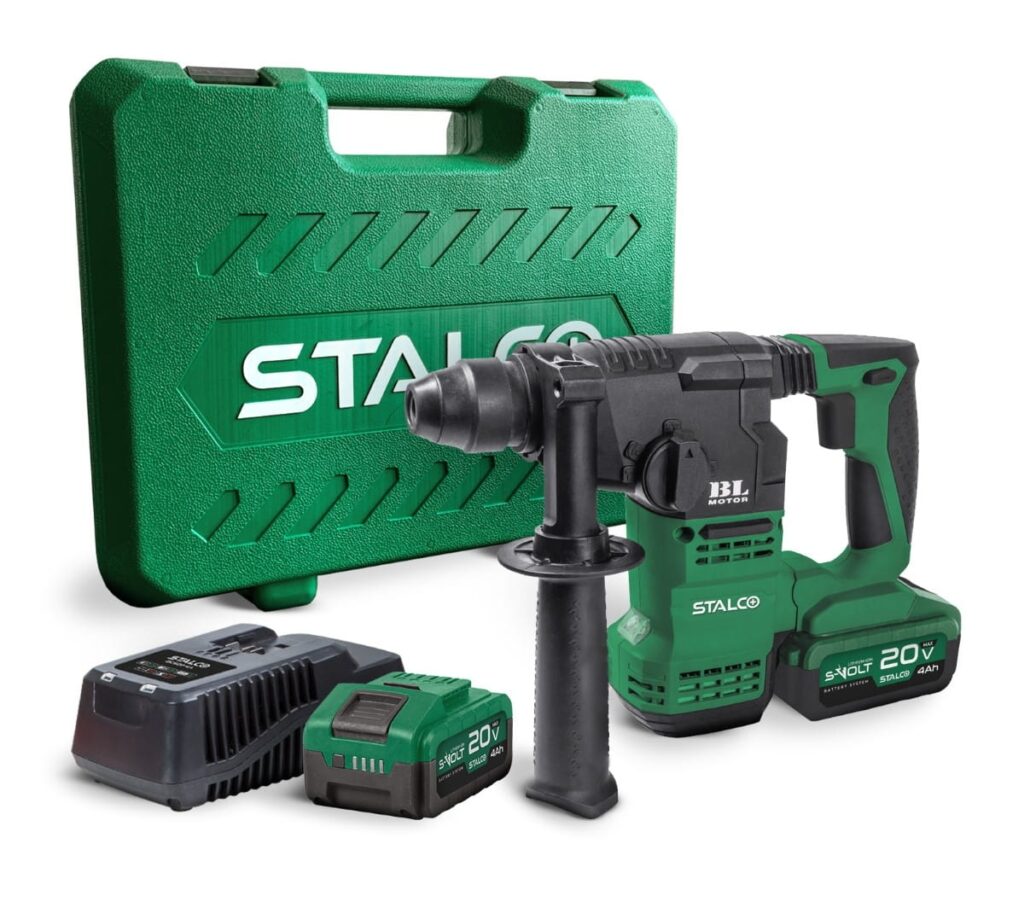 Stalco S-97325 Młotowiertarka    RHS20-18BL AKU. 2x 4Ah  S