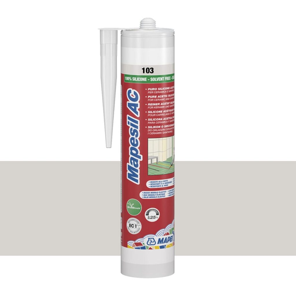 Silikon Mapei Mapesil AC 103 310ml biały księżycowy