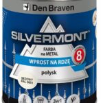 Emalia na rdzę Silvermont Beżowy 9001 połysk 0,7 l.