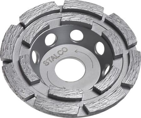 Tarcza diamentowa szlifierska 125 2mm rzędowa Stalco S-33112