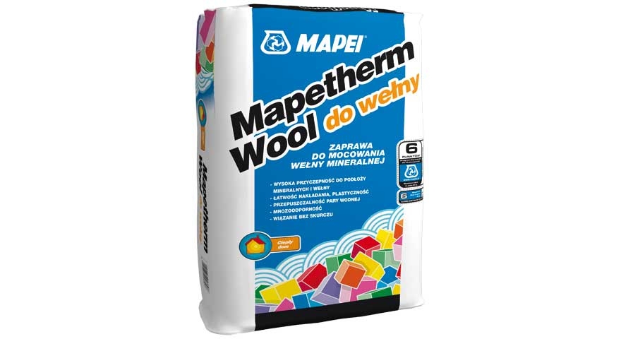 Zaprawa klejąca MAPETHERM WOOL DO WEŁNY