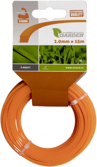 Żyłka kwadratowa 3x15m Stalco S-80087