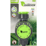 Szybkozłącze zegar przepływu wody 2K Garden Stalco S-80365