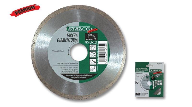 Tarcza diamentowa do glazury 125mm Stalco S-29212