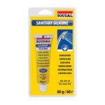 Soudal Silikon sanitarny biały 60g