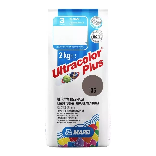 Elastyczna fuga Mapei Ultracolor Plus 136 2kg