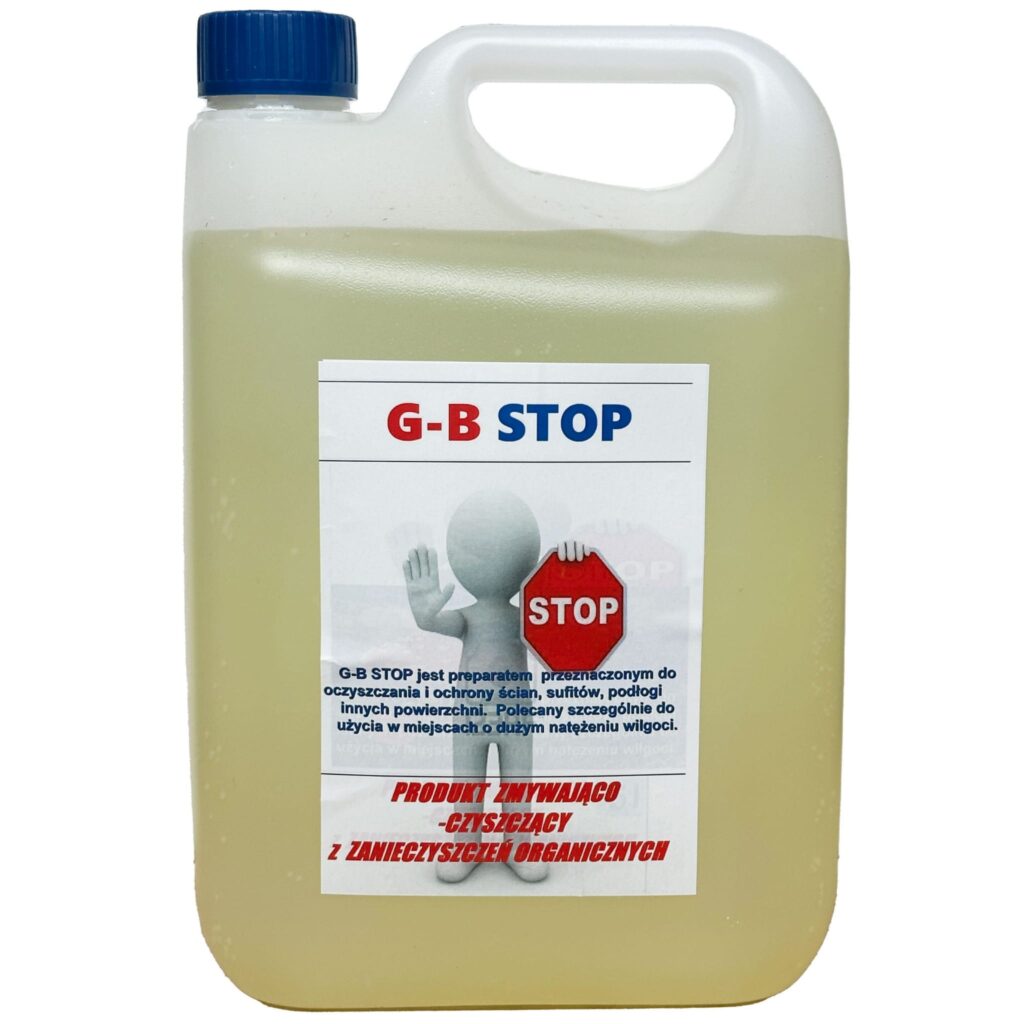 G-B STOP 5L Środek do usuwania zanieczyszczeń organicznych