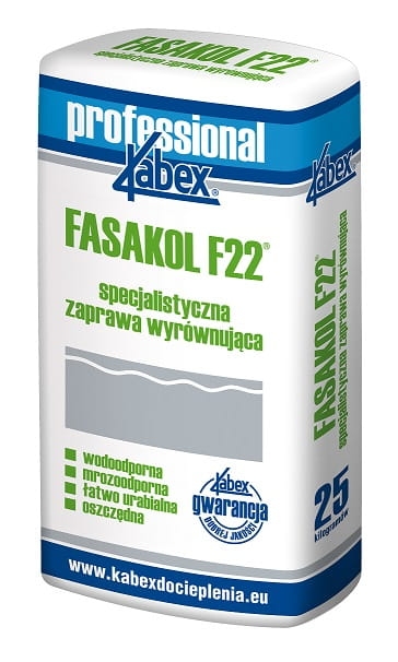 Zaprawa wyrównująca Kabex Fasakol F22 25kg