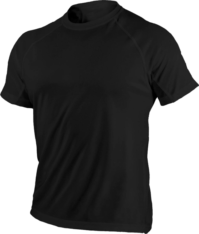 T-SHIRT BONO CZARNY L Stalco S-44639